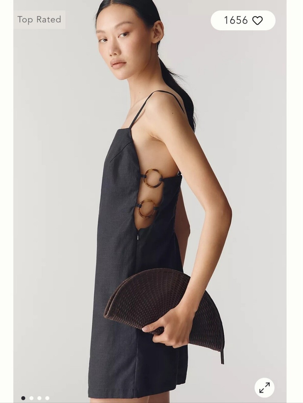 Anthropologie - Linen Blend Dress (NWT)